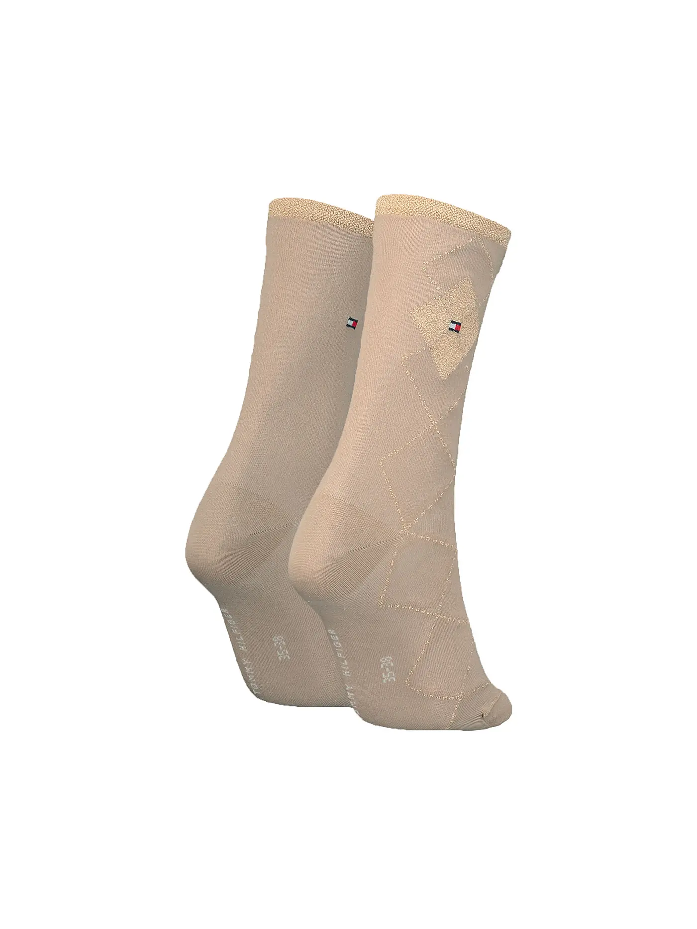 TOMMY HILFIGER | Socken 2-er Pkg. sand | beige